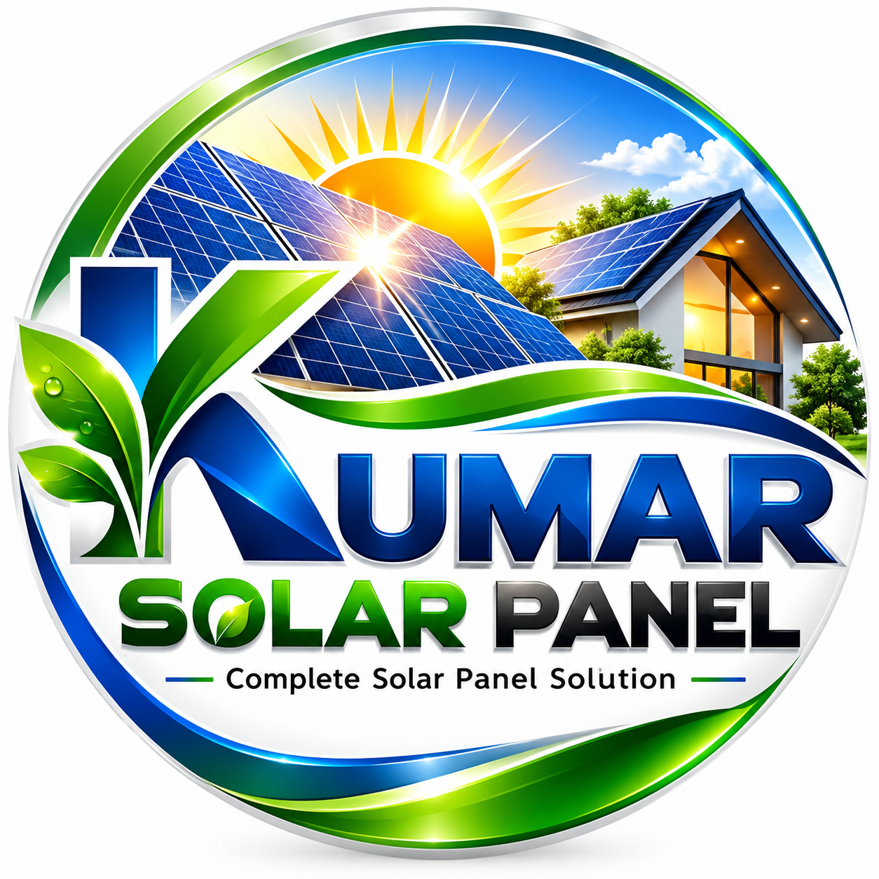 Kumar Solar Panel Official Logo